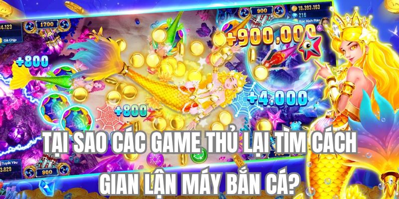 Tại sao các game thủ lại tìm cách gian lận máy bắn cá?
