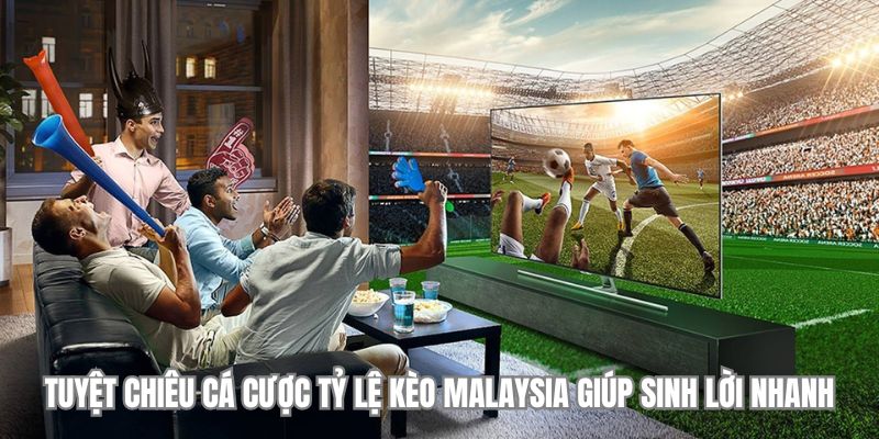 Tuyệt chiêu cá cược tỷ lệ kèo Malaysia giúp sinh lời nhanh